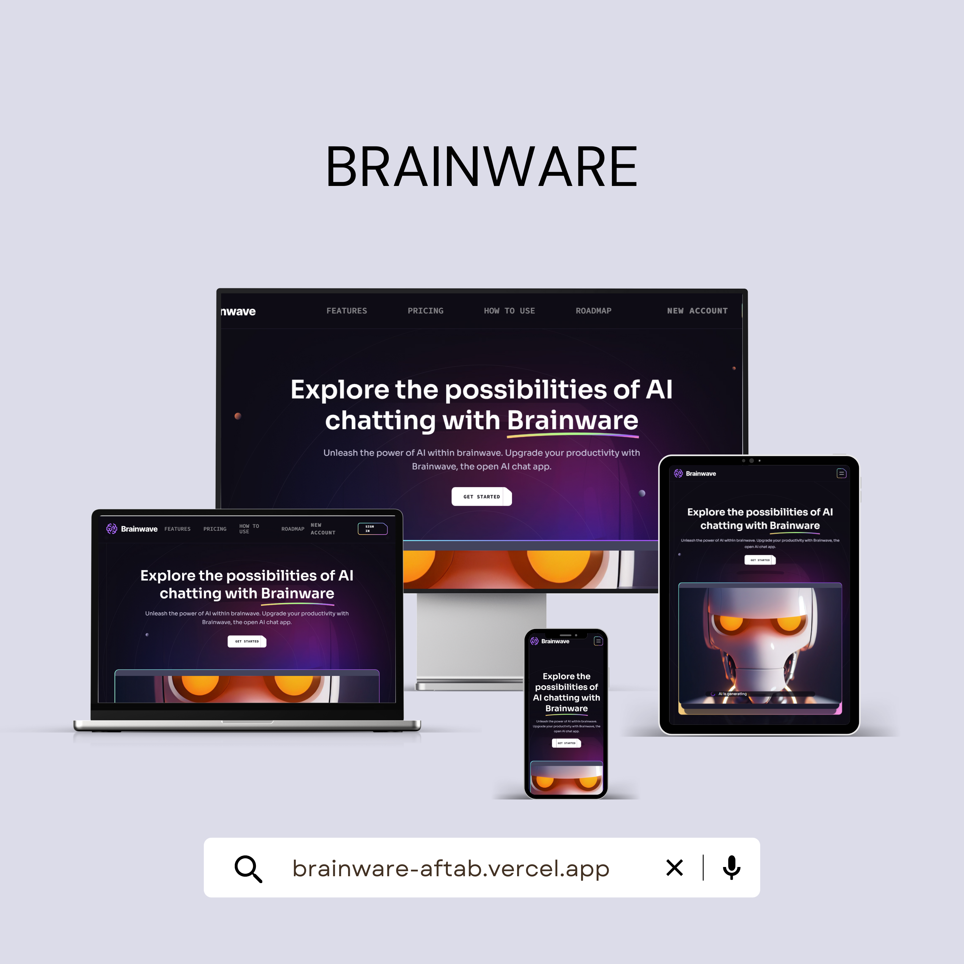 Brainware Landing Page